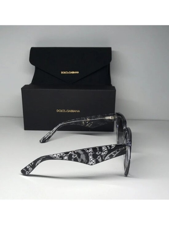 New Authentic Dolce & Gabbana Women\'s iconic DG Crossed luxury Sunglasses main image 12